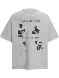Men's Graphic Round Neck Short Sleeve T-Shirt