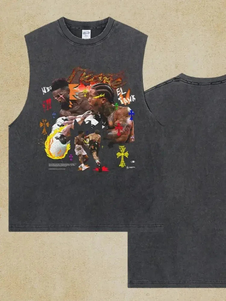 Men's Graphic Round Neck Tank - Update AvenueTrendsi100400259090343100400259090343ec5d9692 - 93c7 - 4556 - aaa7 - 0ad587811037 - Max - OriginBlack
