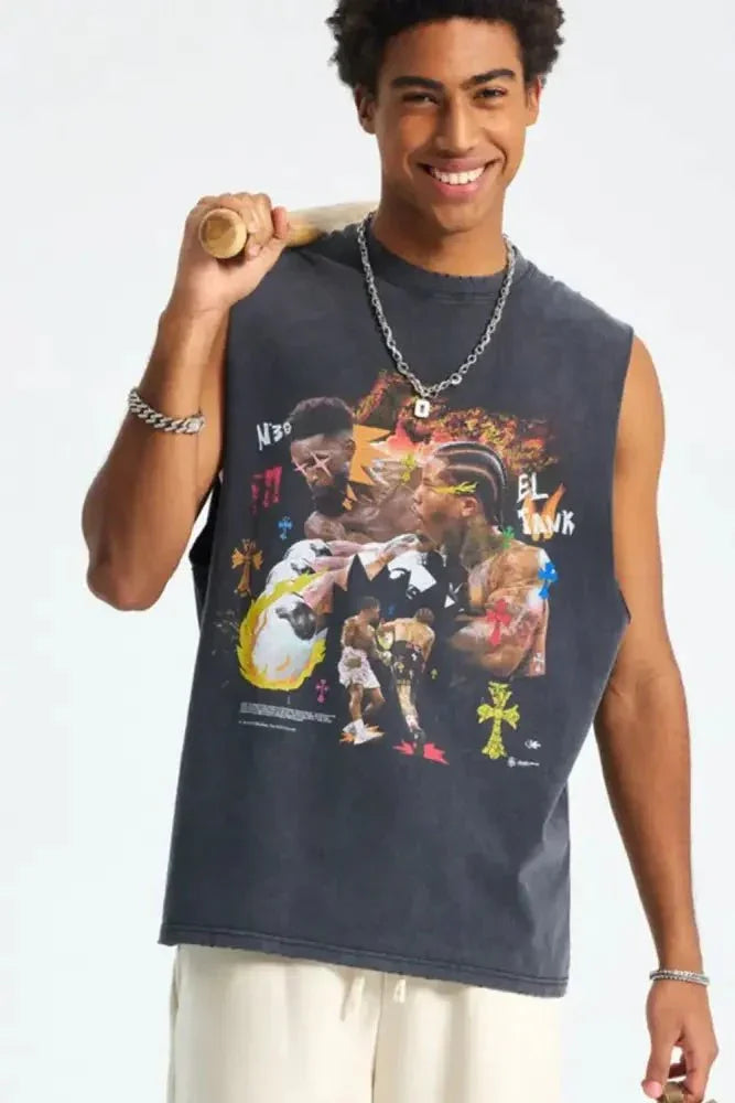 Men's Graphic Round Neck Tank - Update AvenueTrendsi100400772685571100400772685571af2c06bf - 5849 - 476e - 83d1 - 94e5581f43f4 - Max - OriginWashed Black