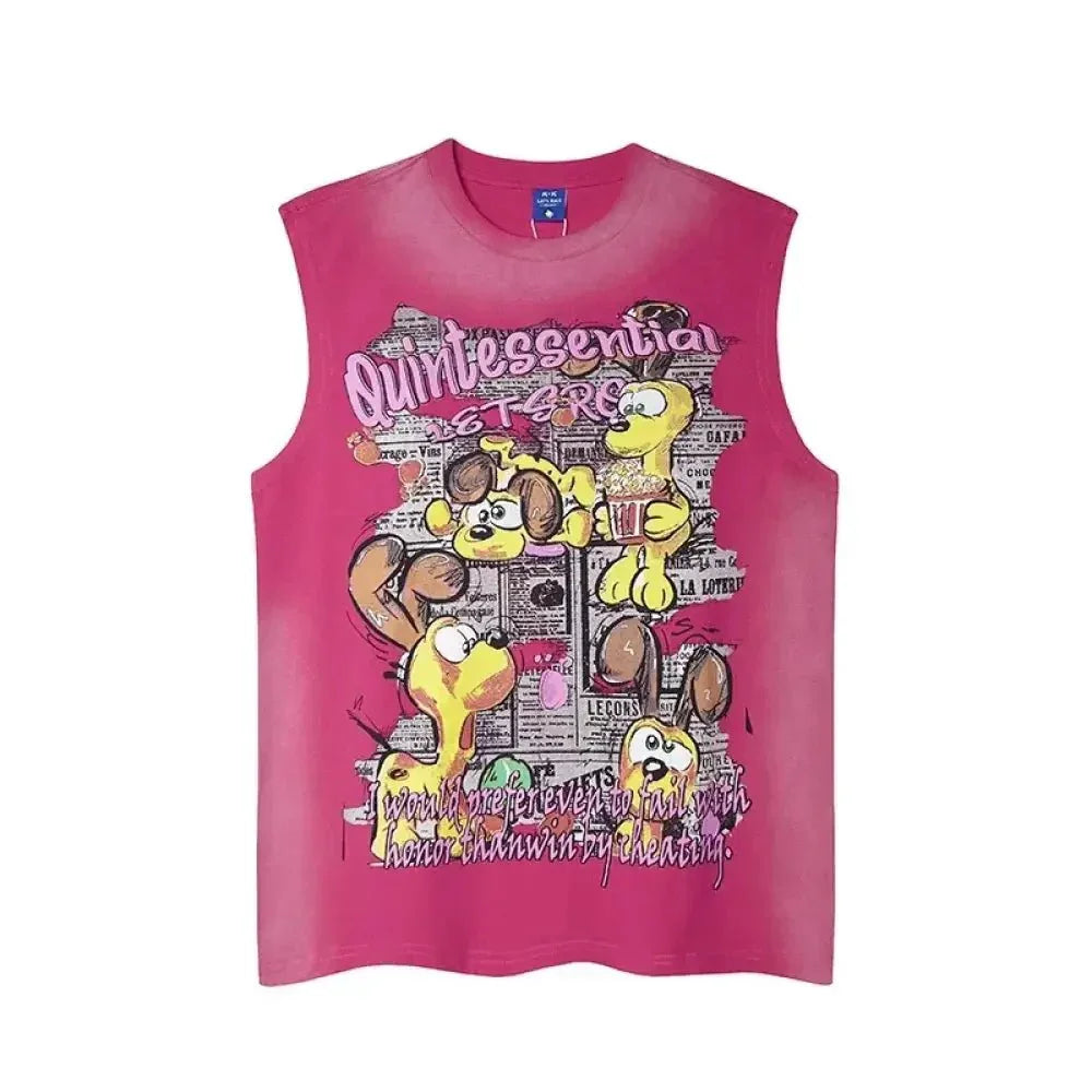 Men's Graphic Round Neck Tank - Update AvenueTrendsi100400817018494100400817018494325d2438 - 41a5 - 4c8a - ba34 - 3fe961258872 - Max - OriginRose Red