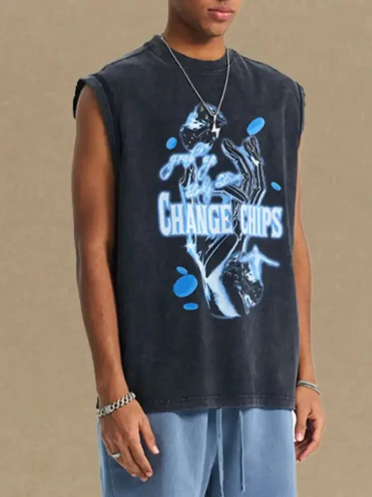Men's Graphic Round Neck Tank - Update AvenueTrendsi10040096014430910040096014430953656096 - 1062 - 4d44 - bd2a - a22b18a0e958 - Max - OriginBlack