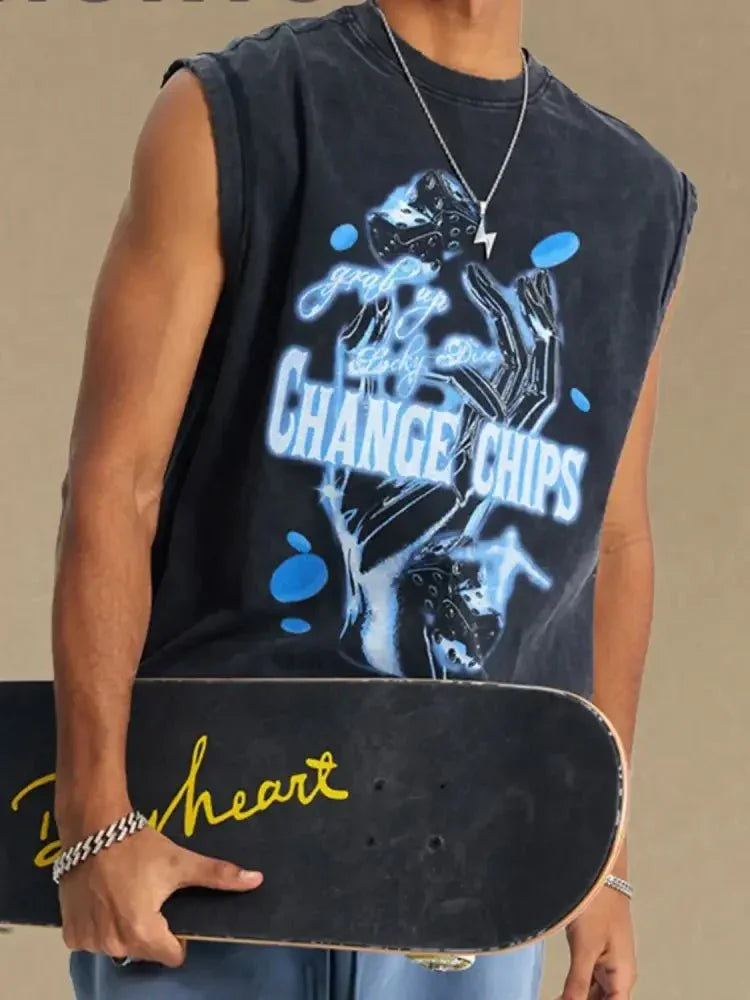 Men's Graphic Round Neck Tank - Update AvenueTrendsi1004009601443091004009601443099fd53e80 - a50f - 4702 - a48d - 01683bbadb1f - Max - OriginBlack