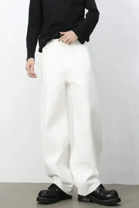 Men's High Rise Wide Leg Jeans - Update AvenueTrendsi100400737721289100400737721289Men's High Rise Wide Leg JeansIvory