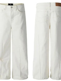 Men's High-Waist Wide Leg Jeans