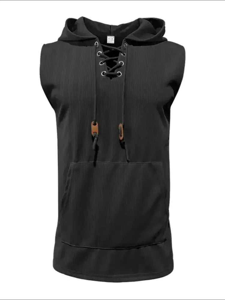 Men's Lace Up Hooded Top - Update AvenueTrendsi100400255187782100400255187782411e5782 - 3631 - 4f1b - bc23 - 2cd41e4b0e8d - MaxLight Blue