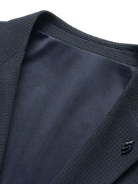 Men's Lapel Collar Long Sleeve Blazer