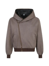 Men's Long Sleeve Hooded Zip-Up Jacket