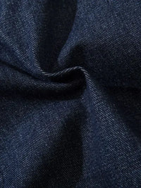 Men's Loose Fit Cargo Denim Overalls