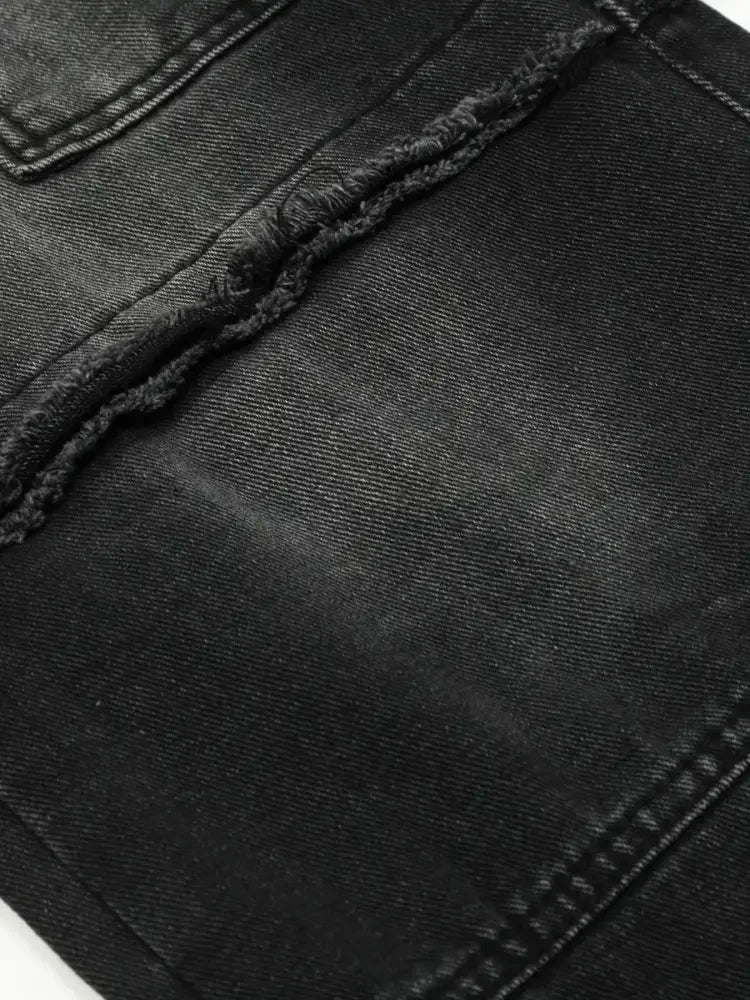Men's Loose Fit Cargo Jeans