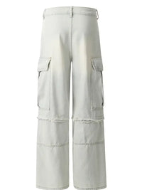 Men's Loose Fit Cargo Jeans