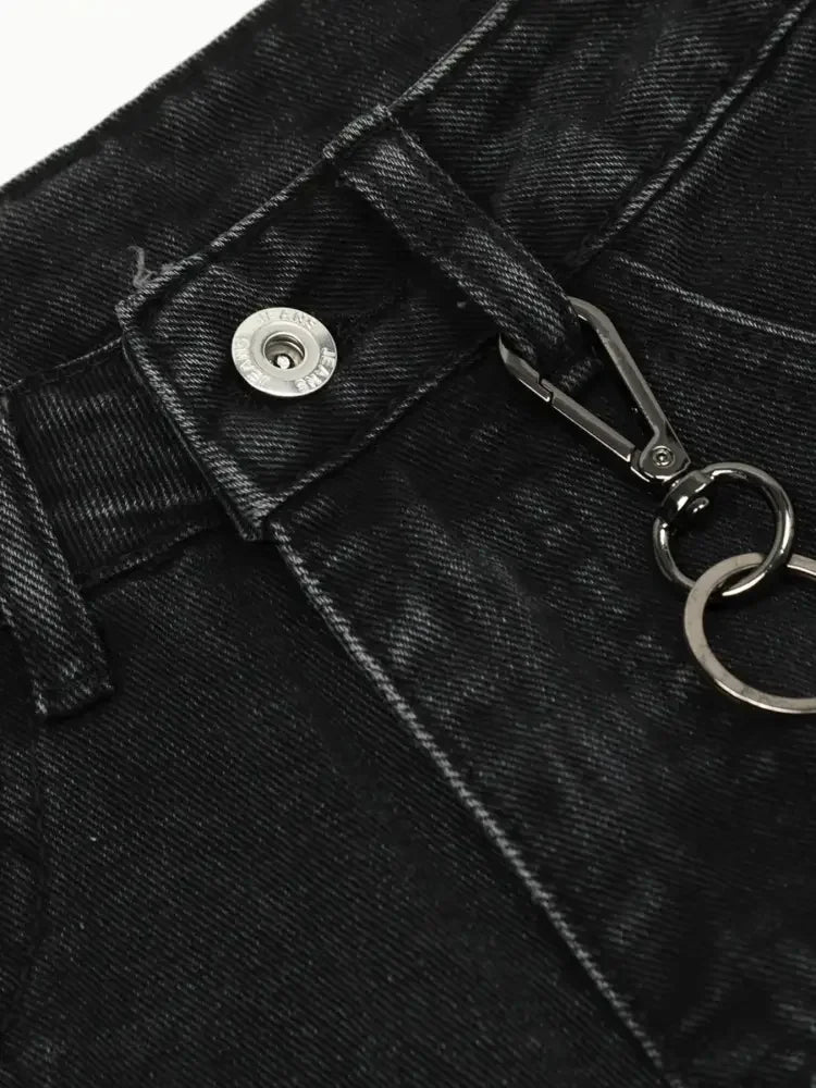 Men's Loose Fit Cargo Jeans