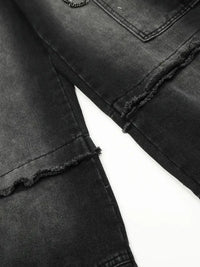 Men's Loose Fit Cargo Jeans