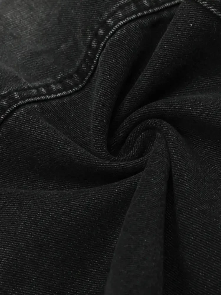 Men's Loose Fit Cargo Jeans