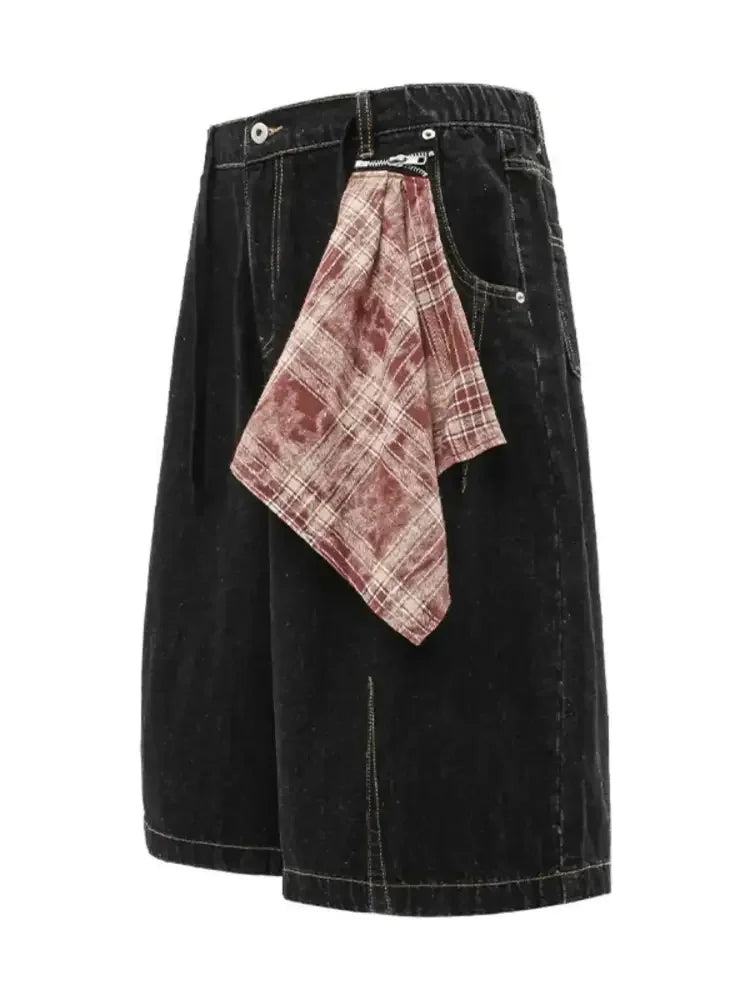 Men's Loose Fit Denim Shorts