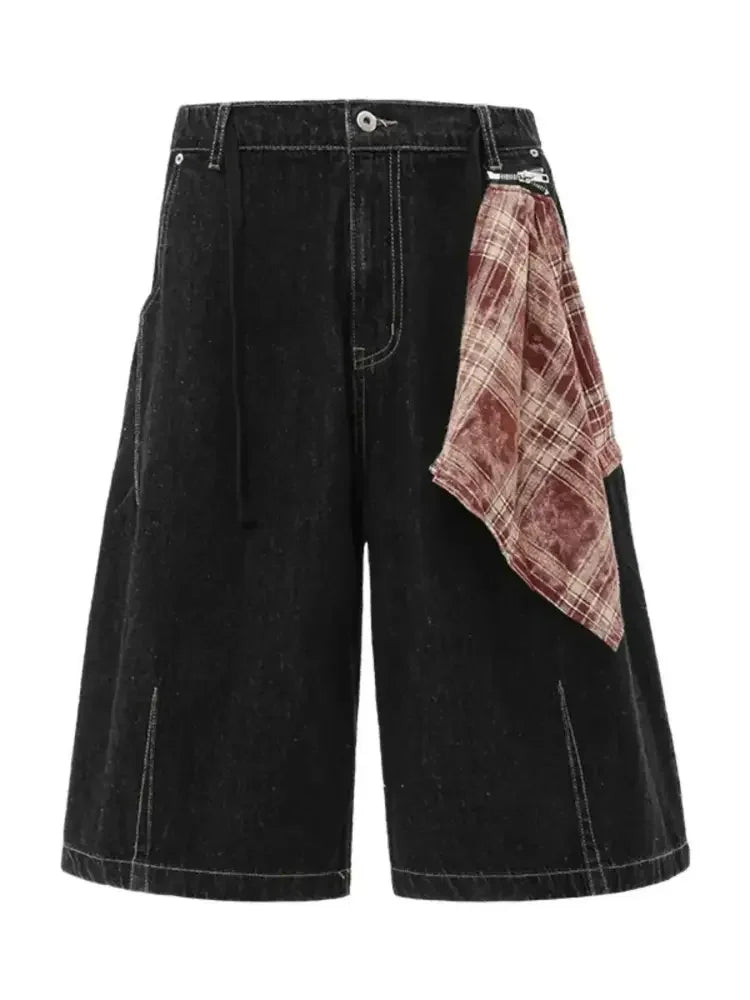 Men's Loose Fit Denim Shorts
