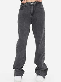 Men's Loose Fit Jeans with Pockets