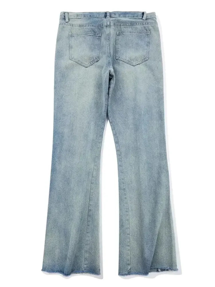 Men's Loose Fit Jeans with Pockets