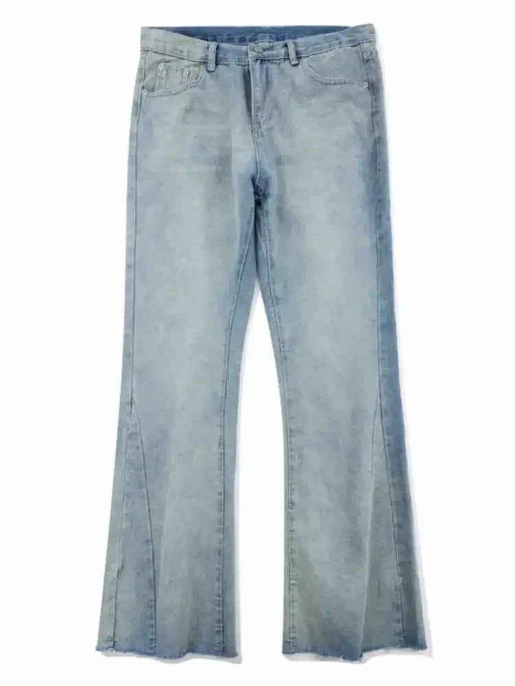 Men's Loose Fit Jeans with Pockets