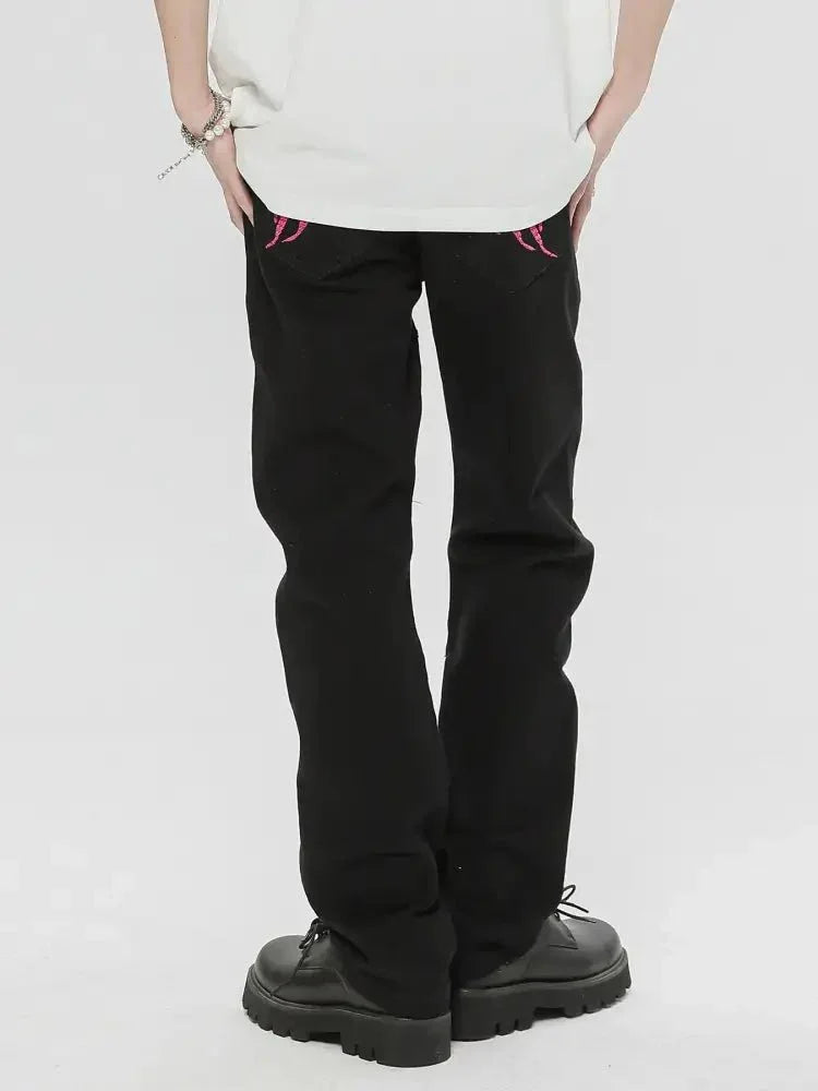 Men's Loose Fit Jeans - Update AvenueTrendsi100400520129771100400520129771Men's Loose Fit JeansBlack