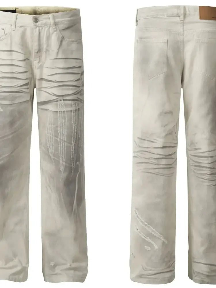 Men's Loose Fit Jeans - Update AvenueTrendsi100400624330374100400624330374Men's Loose Fit JeansDirty Apricot Color