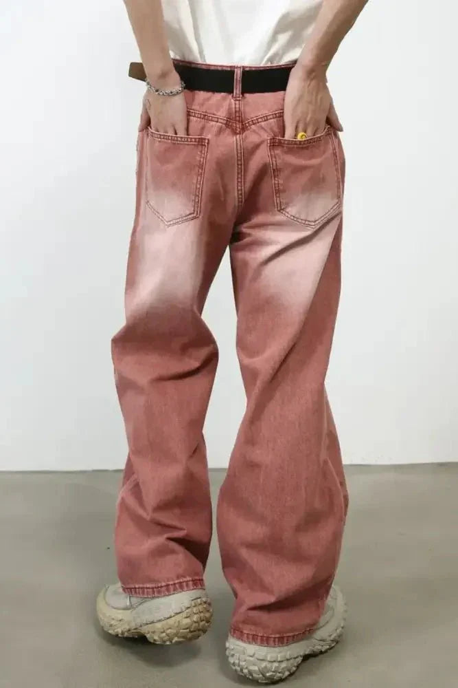Men's Loose Fit Jeans - Update AvenueTrendsi100400742606562100400742606562Men's Loose Fit JeansCoral