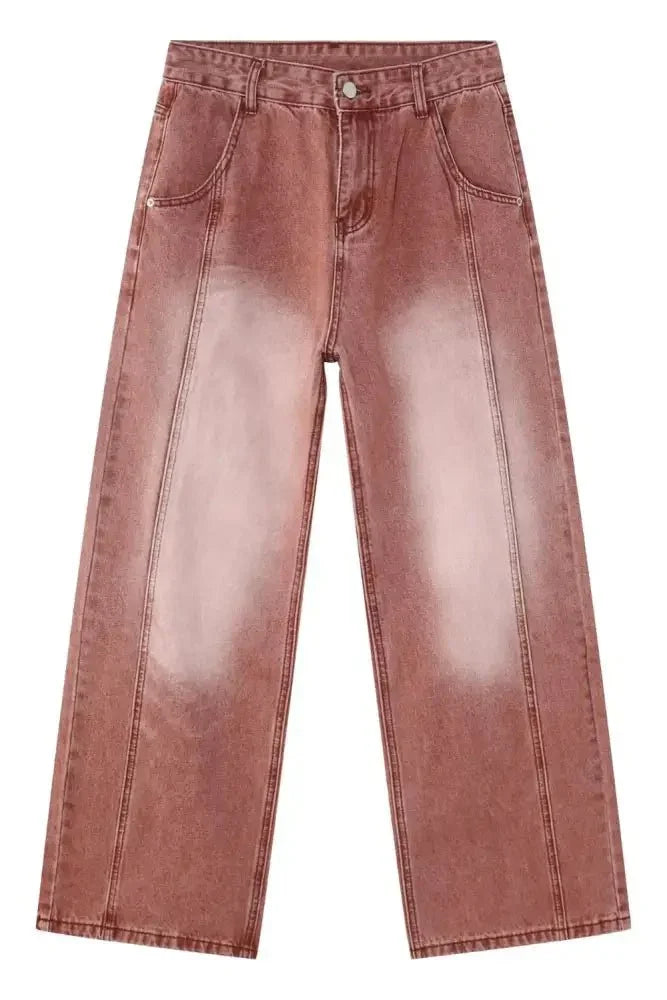 Men's Loose Fit Jeans - Update AvenueTrendsi100400742606562100400742606562Men's Loose Fit JeansCoral