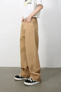 Men's Mid Rise Baggy Jeans - Update AvenueTrendsi100400260121242100400260121242Men's Mid Rise Baggy JeansKhaki