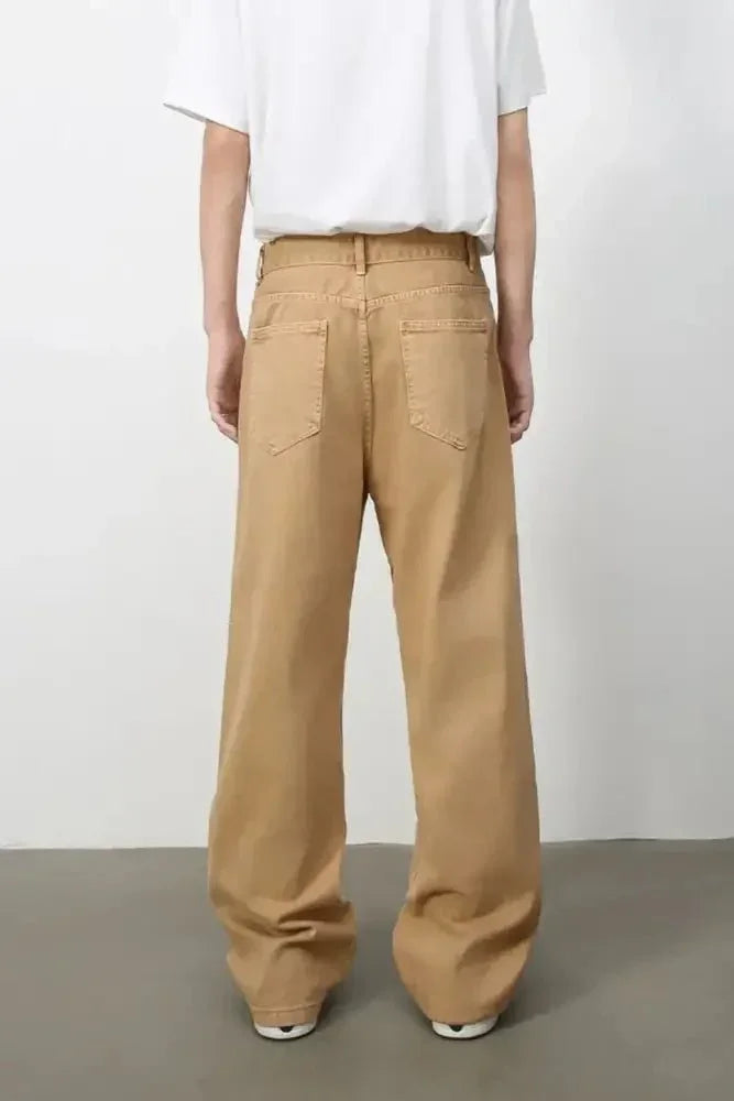 Men's Mid Rise Baggy Jeans - Update AvenueTrendsi100400260121242100400260121242Men's Mid Rise Baggy JeansKhaki