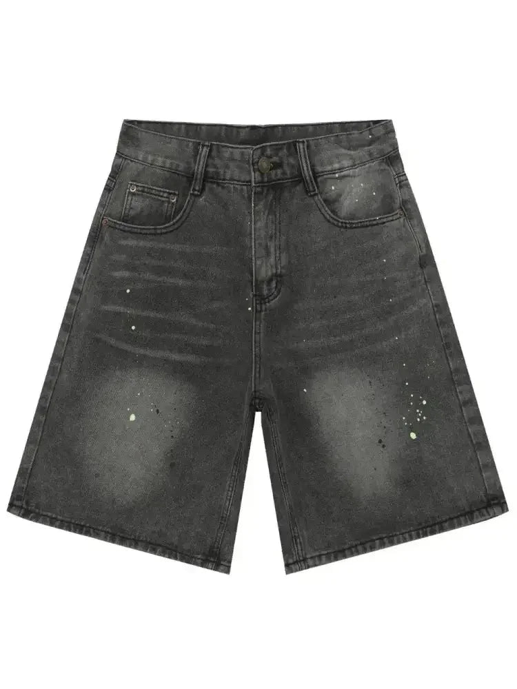 Men's Mid Rise Denim Shorts - Update AvenueTrendsi100400414479792100400414479792Men's Mid Rise Denim ShortsDark