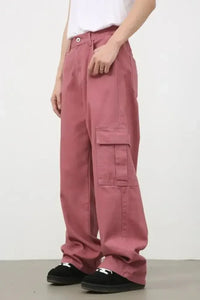 Men's Mid Rise Jeans with Cargo Pockets - Update AvenueTrendsi100400250818038100400250818038Men's Mid Rise Jeans with Cargo PocketsDusty Pink