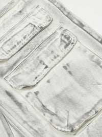 Men's Multi - Pocket Cargo Denim Jeans - Update AvenueTrendsi100400952544652100400952544652Men's Multi - Pocket Cargo Denim JeansApply Dirty White