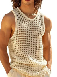 Men's Openwork Round Neck Tank - Update AvenueTrendsi10040050803044910040050803044907e973ad - 4fd5 - 46cc - 8995 - 778276405e69 - MaxBeige