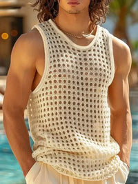 Men's Openwork Round Neck Tank - Update AvenueTrendsi1004005080304491004005080304492a3d158f - 0fc3 - 488f - adb2 - 2b415c4a8874 - MaxBeige