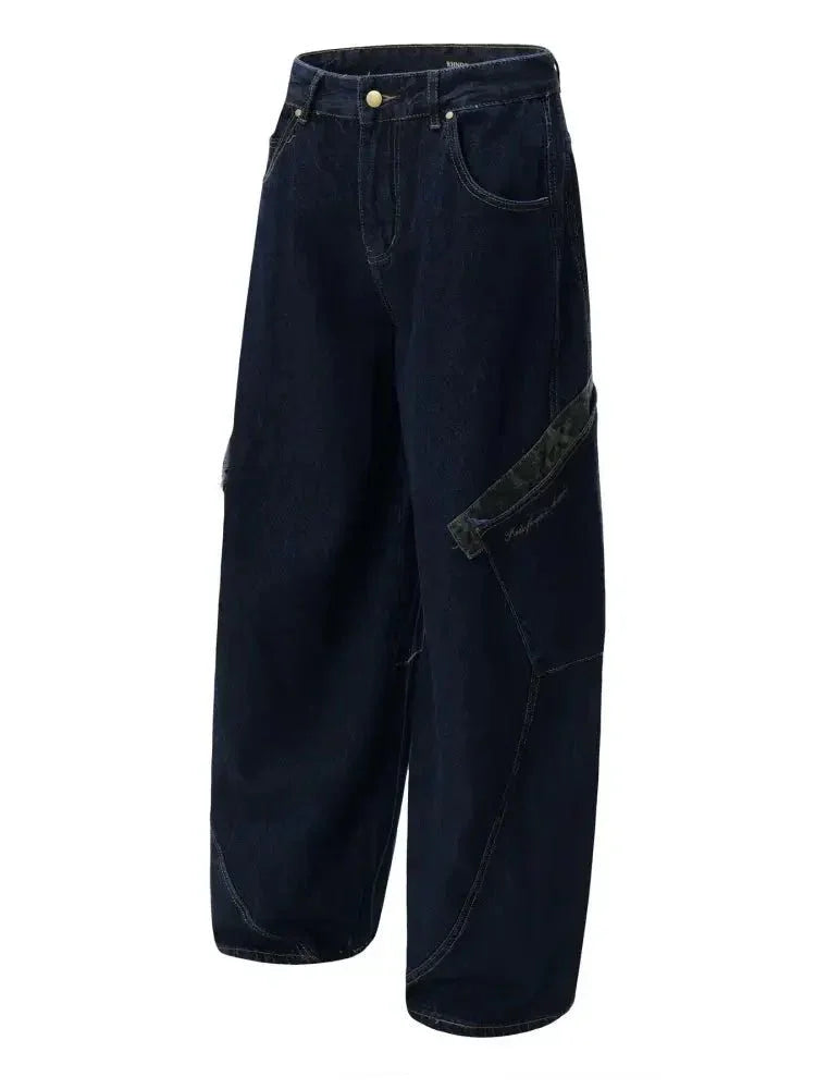 Men's Oversized Cargo Jeans - Update AvenueTrendsi100400558521171100400558521171Men's Oversized Cargo JeansBlack