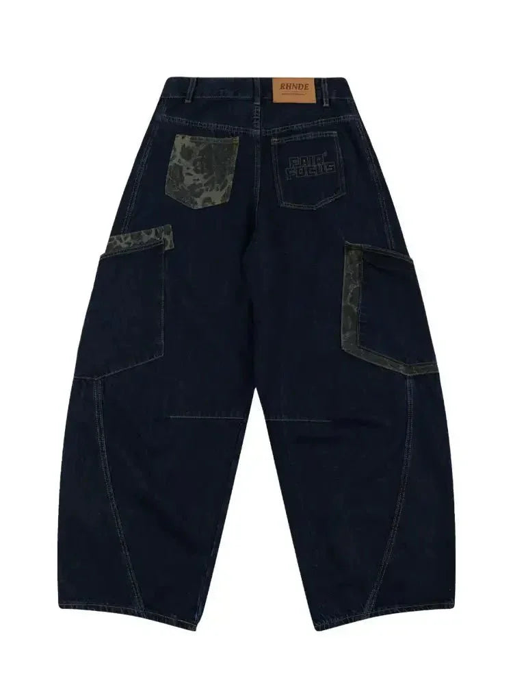 Men's Oversized Cargo Jeans - Update AvenueTrendsi100400558521171100400558521171Men's Oversized Cargo JeansBlack