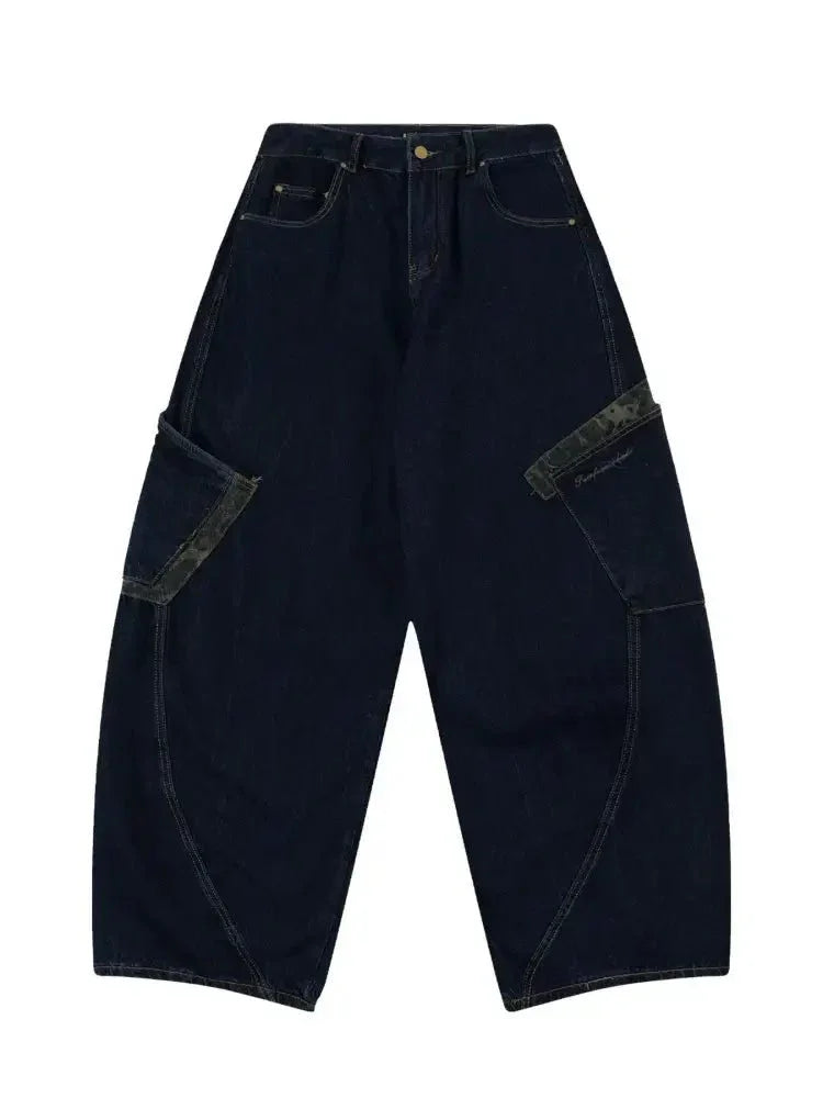 Men's Oversized Cargo Jeans - Update AvenueTrendsi100400558521171100400558521171Men's Oversized Cargo JeansBlack