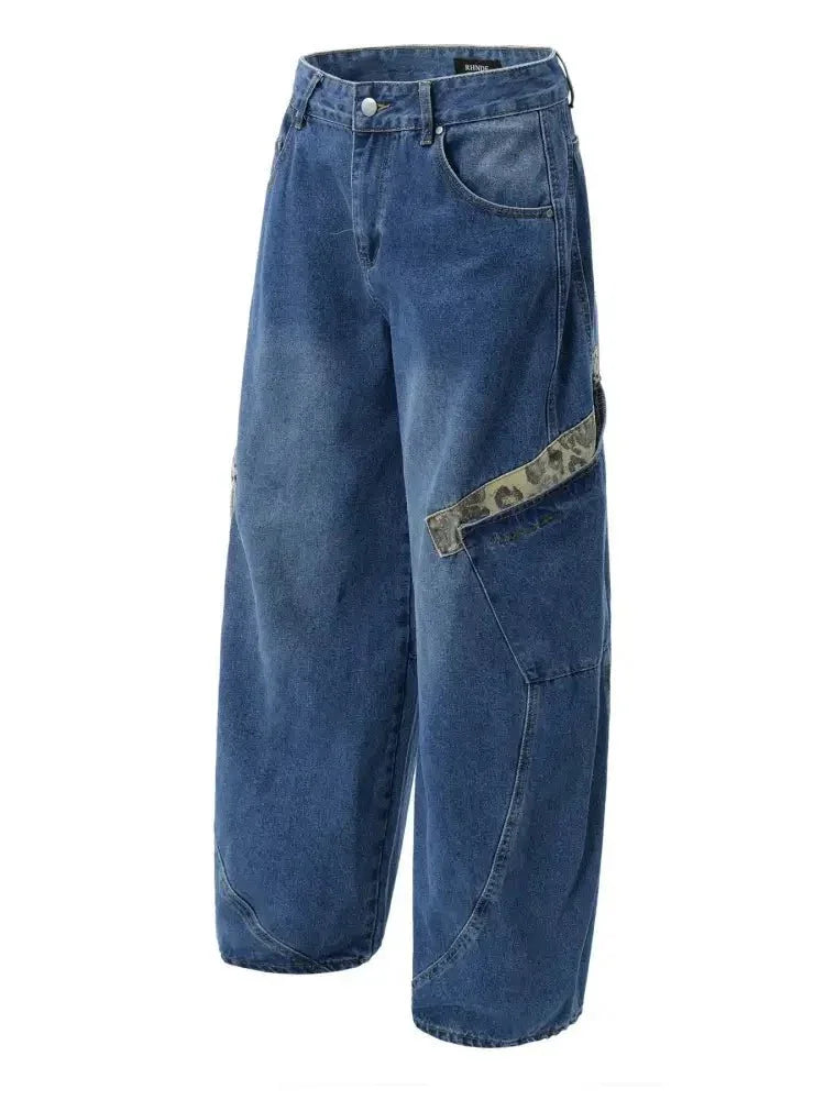 Men's Oversized Cargo Jeans - Update AvenueTrendsi100400558521648100400558521648Men's Oversized Cargo JeansBlue