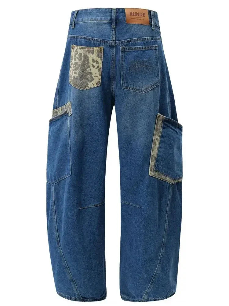 Men's Oversized Cargo Jeans - Update AvenueTrendsi100400558521648100400558521648Men's Oversized Cargo JeansBlue