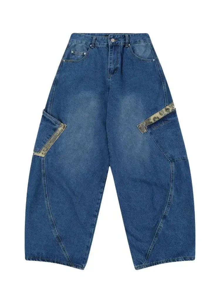 Men's Oversized Cargo Jeans - Update AvenueTrendsi100400558521648100400558521648Men's Oversized Cargo JeansBlue