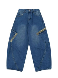 Men's Oversized Cargo Jeans - Update AvenueTrendsi100400558521648100400558521648Men's Oversized Cargo JeansBlue