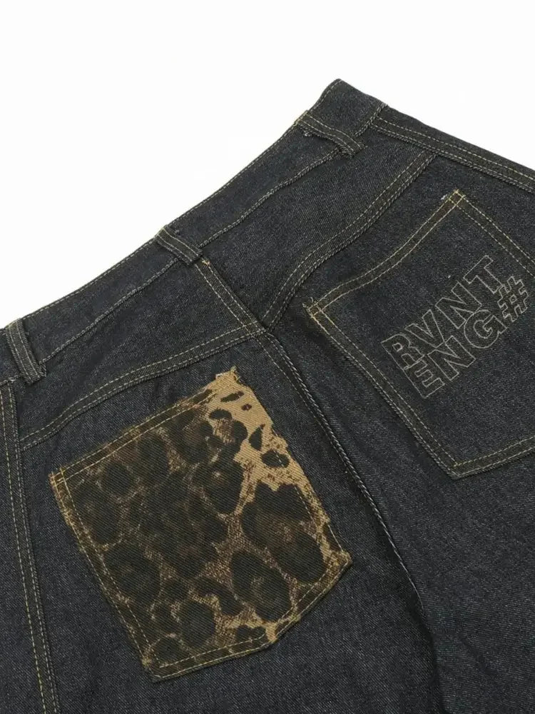 Men's Oversized Wash Cargo Jeans