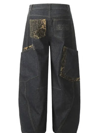 Men's Oversized Wash Cargo Jeans