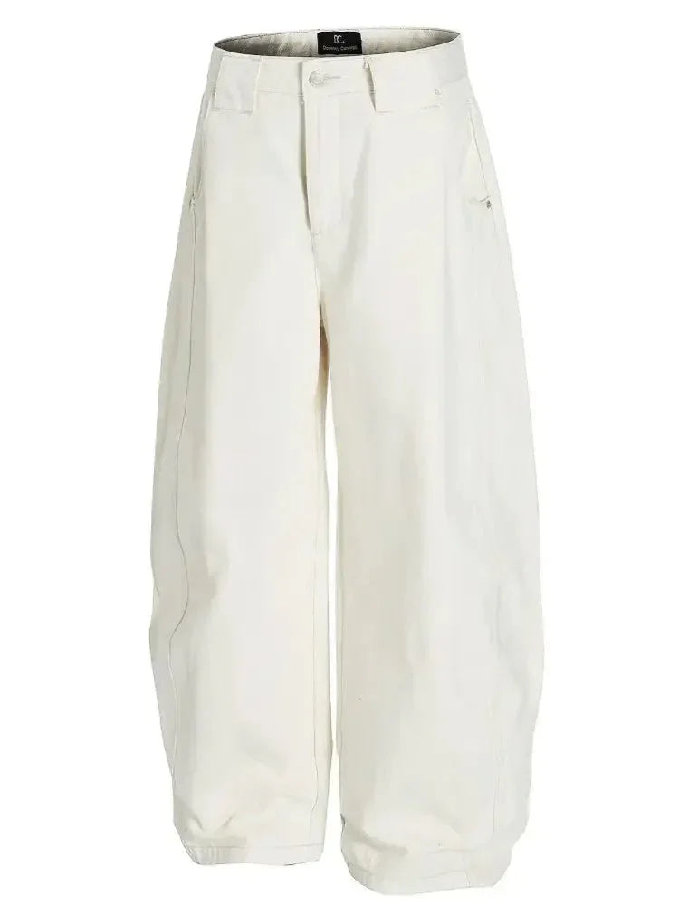 Men's Oversized Wide Leg Jeans - Update AvenueTrendsi100400845484410100400845484410Men's Oversized Wide Leg JeansWhite