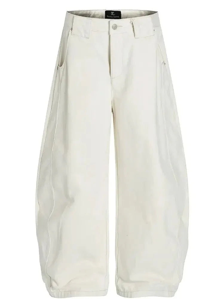 Men's Oversized Wide Leg Jeans - Update AvenueTrendsi100400845484410100400845484410Men's Oversized Wide Leg JeansWhite