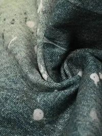Men's Paint Splatter Wide Leg Jeans