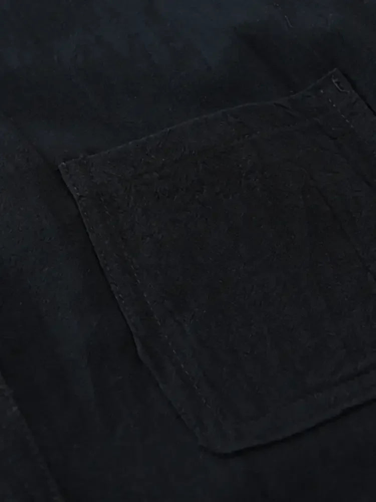Men's Plus Size Button Down Half Sleeve Shirt