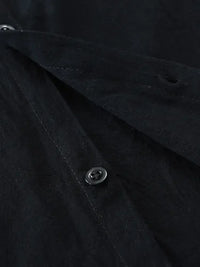 Men's Plus Size Button Down Half Sleeve Shirt
