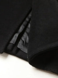 Men's Plus Size Button Up Long Sleeve Longline Coat