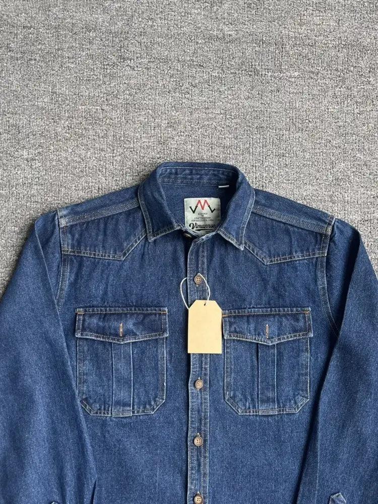Men's Plus Size Button Up Washed Denim Shirt - Update AvenueTrendsi100400467234025100400467234025Men's Plus Size Button Up Washed Denim ShirtLight Blue