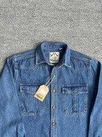 Men's Plus Size Button Up Washed Denim Shirt - Update AvenueTrendsi100400467234025100400467234025Men's Plus Size Button Up Washed Denim ShirtLight Blue